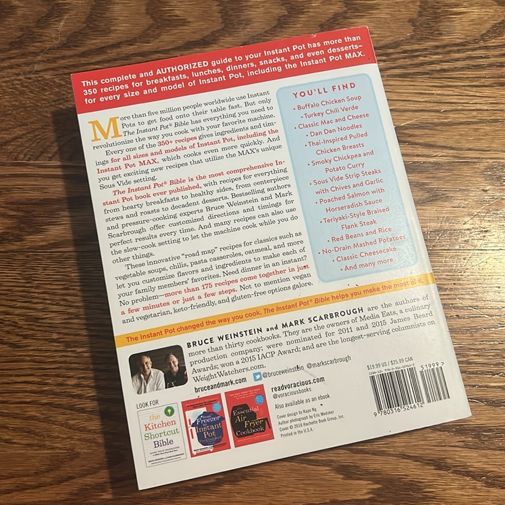 The Instant Pot Bible Cookbook - Picture 2 of 3